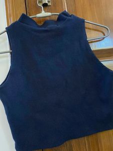 Navy &#39;Don&#39;t Text&#39; Tank Top
