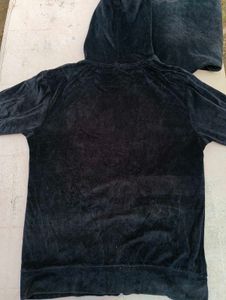 Velvet Zip-Up Hoodie suit