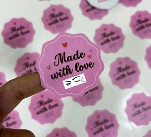 Cool Logo Stickers Thank You 100 Sticker +