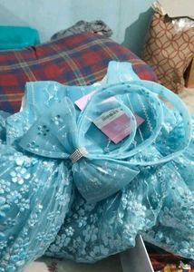 Cute Blue Party Dress