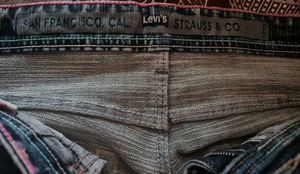 Levi&#39;s x Royal Enfield straight fit Denim Jeans