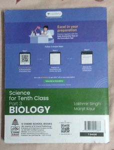 Chem &amp; Bio For Class 10 Science Reference Book