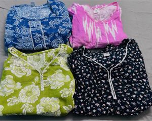 Colorful Women&#39;s Kurti  Set