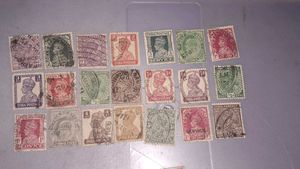 LOT OF 21 BRITISH INDIA Stamps