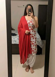 White Sequence Work Suit