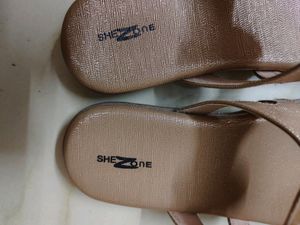 Gold Ethnic Sandals