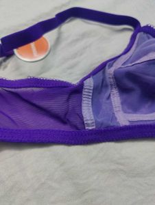 Zivame Purple Lace Bra