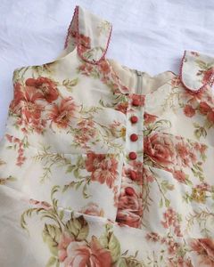 Vintage Floral Dress