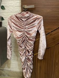 Rose Velvet Dress