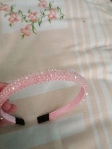 Baby Pink Hair Band For Girls