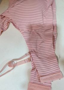 Striped Padded Bra