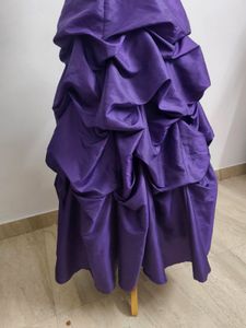Elegant Purple princess Gown