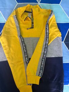 Color Block Pullover