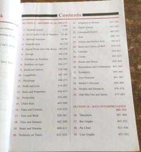 Quantitative Aptitude Book