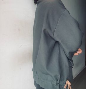 Two-Tone Boxy Utility Jacket