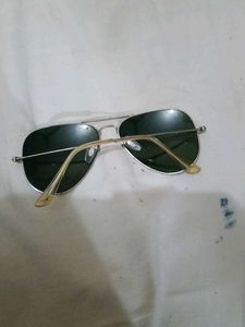 Rose Gold Aviator Sunglasses