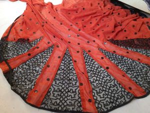 Net Saree With Blouse