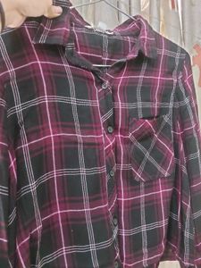 Plaid Flannel Shirt