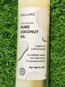 Brillare 100% Natural Pure Coconut Oil.