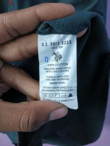 U.S. Polo Assn. Green Shirt