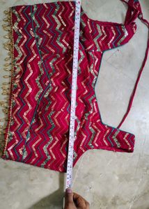 🔥Saree style Lehenga🩷 rani pink indo western