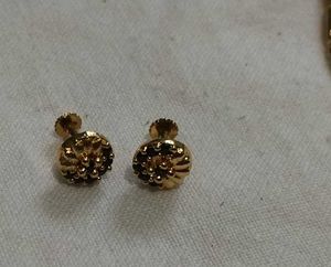 Women Earrings And Chain