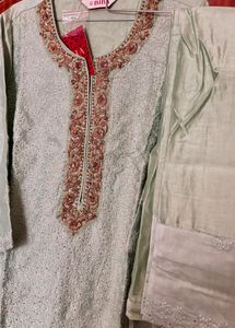 Biba Mulberry Silk Suit New
