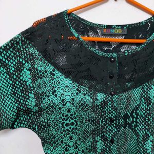 Green Kurta Top