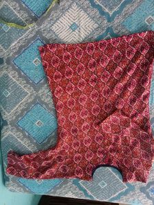 Beautiful Red Short Kurti For Office And Casual