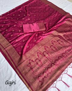 New Women Satin Silk Sarees