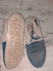 Stylish Blue &amp; grey Casual Shoes