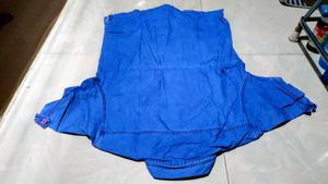 Denim Button-Up Shirt