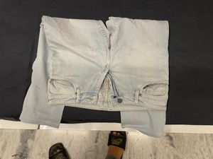 Light-Wash Straight-Fit Denim Jeans