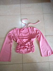 Y2k Pink Fitted Top💕🦄💗🌸🦩