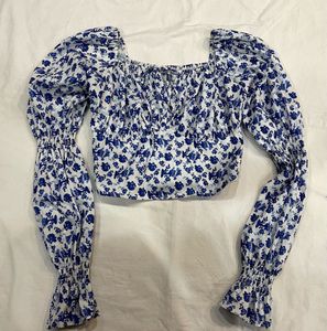 Floral Long Sleeve Top
