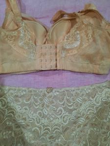 Net Bra Panty Set