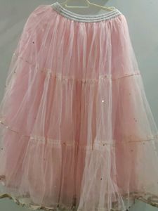 Pink Ethnic Skirt