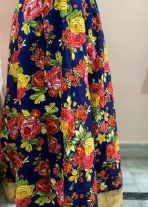 Floral Ethnic Skirt