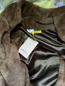 Fuzzy Brown Cardigan