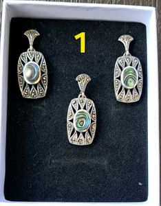 Vintage Silver Jewelry Set