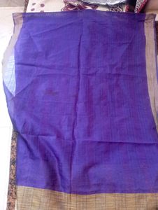New 🟣🟣🟣Purple Cotton Dupatta For Sale