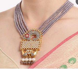 Beaded Necklace & Earring Set