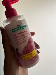 MCaffeine Raspberry Body Lotion SPF 50