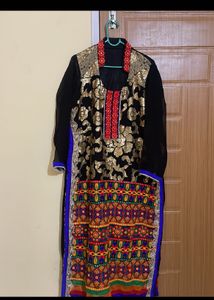 Pakaitani Style Embroidered Kurti