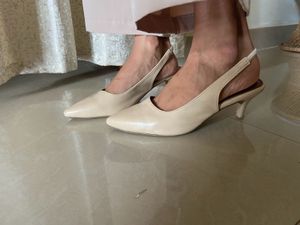 Elegant Beige Heels