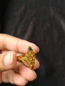 Traditional Gold Plated Finger Ring