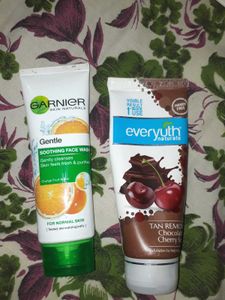 Garnier & Everyuth Face Wash