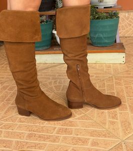 Suede Over the Knee Boots