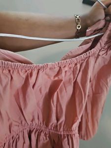 Pink Ruffle Top