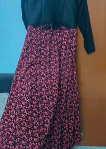 Pink With Black Grown